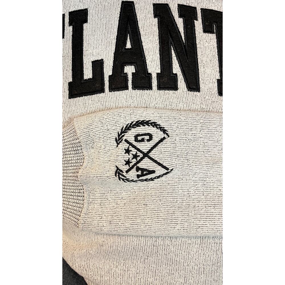 Atlanta Graphic Sweatshirt NWT New York Popular Gray Crewneck Streetwear M - Picture 6 of 9